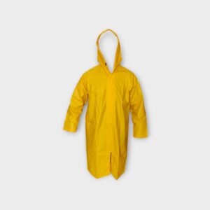 IMPERMEABLE TIPO GABARDINA AMARILLO